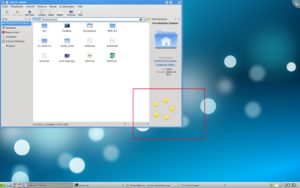Abbildung 2: Wo ist die Maus? Ein passendes Tastenkürzel zeigt es unter KDE 4 an.