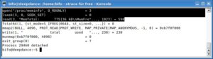 Abbildung 2: Der Befehl Free bezieht seine Informationen aus der Datei <code srcset=