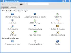 Abbildung 3: Die beiden Menüpunkte     <code srcset=