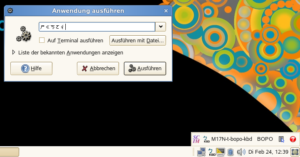 Eigentlich wollte ich ja nur ein Terminal starten...