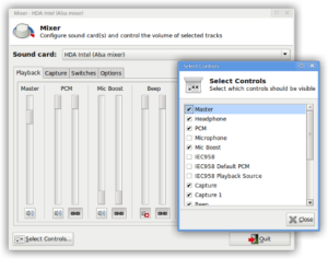 Der neue Soundmixer (Quelle: xfce.org)