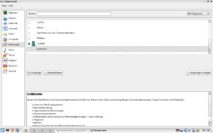 Abbildung 2: Das multifunktionale Herzstück von Seminarix namens Eduversum gruppiert nicht nur die Programme in übersichtlicher Form sondern installiert auch fehlende nach.