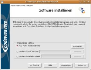 Abbildung 4: Der Assistent findet das DVD-Laufwerk. In der Regel müssen Sie nur die Vorgaben bestätigen.