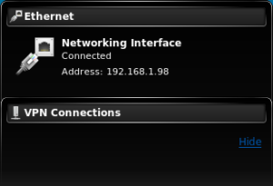 Das Plasmoid des KNetworkManager