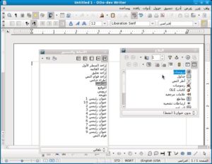 Das neue OpenOffice 3.1 bietet jetzt auch in der grafischen Oberfläche vollen Support für Sprachen, die von rechts nach links geschrieben werden. (Bild: Oooninja.com)