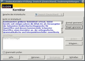 Abbildung 5: Überlange Sätze moniert die Stilprüfung des Duden-Korrektors.