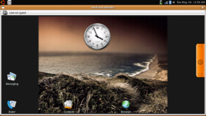 Das beste aus zwei Welten: Android auf Ubuntu Netbook Remix.
