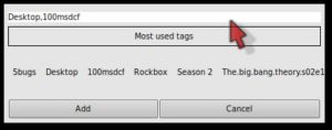 Abbildung 11: Gnome Zeitgeist verschlagwortet Dateien vollkommen automatisch. Bei Bedarf passen Sie die Tags selbst an.