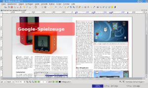 Abbildung 9: Nach einer guten Stunde Arbeit sieht der Artikel schon fast wie ein richtiger EasyLinux-Artikel aus.