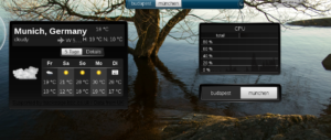 Am einfachsten fügt man die Aktivitätenleiste über ein separates Panel hinzu, alternativ legt man das Applet auf dem Desktop ab (unten rechts).