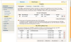 Abbildung 2: Die Fritz!Box unterstützt UPnP, Sie müssen das Feature aber zunächst in den erweiterten Einstellungen aktivieren. Unter "Freigaben" sehen Sie später die durch UPnP freigegebenen Ports.