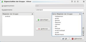 Abbildung 3: Nach der Installation des Kartenlesertreibers starten Sie den Rechner neu und tragen sich in der Gruppe "cyberjack" ein.