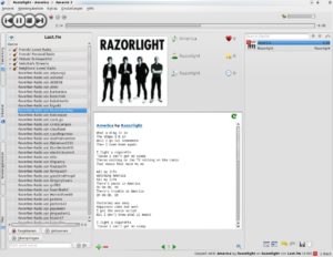 Abbildung 3: Der beliebte und Feature-reiche Audioplayer Amarok taucht unter Kubuntu 9.04 erstmals in einer neuen Version auf.