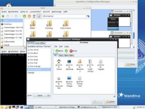 Abbildung 4: Mit dem LXDE-Desktop eignet sich Mandriva 2009.1 auch bestens für den Einsatz auf ressourcenschwachen PCs oder Netbooks.