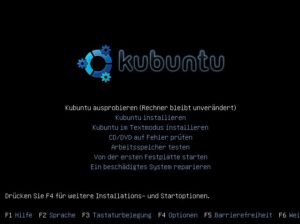 Abbildung 4: In Kubuntus Bootmenü können Sie auch die DVD auf Fehler überprüfen, wenn beim Booten oder Installieren Probleme auftauchen.