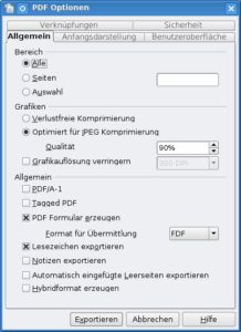 Abbildung 7: Ein nettes Zusatzfeature der PDF-Import-Extension ist das Hybrid-PDF-Format.