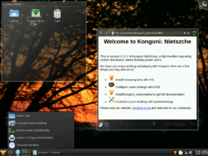 Slackware mal Portage mal KDE 4 = Kongoni aus Südafrika