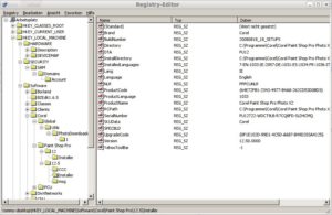 Abbildung 1: Wines "Regedit" unterscheidet sich nur im Detail vom Windows-Pendant. Allerdings bearbeiten Sie damit keine "echte" Registrierdatenbank, sondern lediglich eine Textdatei.