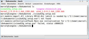 Abbildung 1: Nach einem Hinweis auf eine fehlende DLL verabschiedet sich das Windows-Programm mit einer Fehlermeldung.