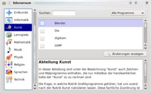 Abbildung 2: Eduversum liefert für alle Programme eine detaillierte Beschreibung.