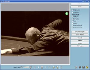 Abbildung 3: Der integrierte Bildeditor der Cewe-Software erlaubt das rudimentäre Nachbearbeiten und Verfremden von Fotos.