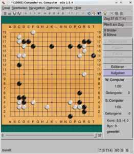 Abbildung 5: Neben Schach zählt Go zu den beliebtesten Brettspielen – auch unter Linux.