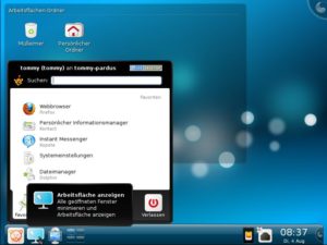 Das besonders anwenderfreundliche Pardus 2009 bringt neueste Software mit.