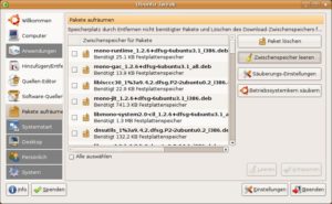 Abbildung 2: Sehr löschfreudig ist der Dialog im Menü     <code srcset=