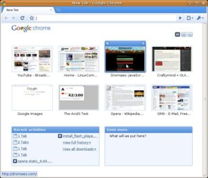 Abbildung 3: Chrome, der neue Herausforderer.