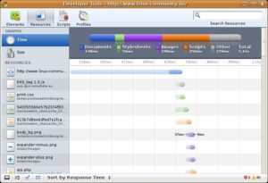 Abbildung 4: Chromes Profiling-Werkzeug hilft Web-Entwicklern beim Optimieren von Webseiten.