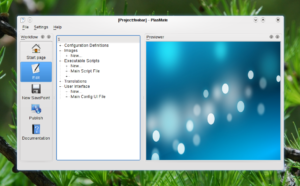 Plasmate hilft beim Programmieren von Miniprogrammen für den KDE-Desktop.