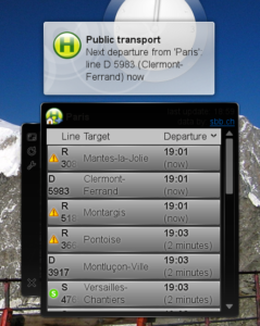 Die nächste S-Bahn nach Versailles fährt in 2 Minuten.