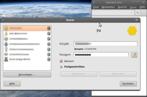 Abbildung 2: Der Chat-Client Empathy unterstützt zahlreiche gängige Kommunikationsprotokolle und integriert andere Gnome-Anwendungen zu einem sinnvollen Ganzen.