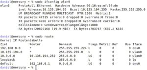 Abbildung 3: Um über den Tunnel das Internet zu erreichen, gilt es zunächst, die Routen auf dem Client anzupassen.