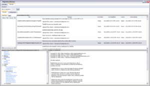 Dieser kleine Repository-Browser demonstriert den Einsatz der Gitsharp-Bibliothek.