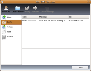 Der SMS-Manager hebt Launch2net positiv vom freien Umtsmon ab.