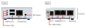 Zwei Gigabit-Ethernet-Schnittstellen bieten viel Spielraum für Serverdienste.