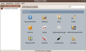 Das neue Software-Center soll Einsteigern die Programminstallation erleichtern.