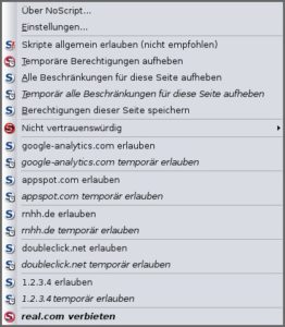 Abbildung 1: Real Networks gewährt besonders vielen Interessierten Einblick.