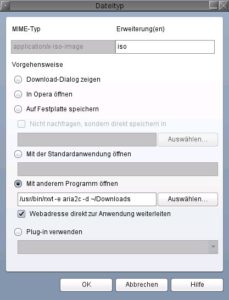 Abbildung 3: Aria integriert sich gut in gängige Browser, wie zum Beispiel Opera.