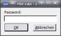 Abbildung 3: … oder verlangen zum Bearbeiten ein Passwort.