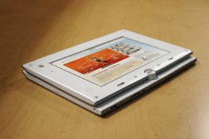 Abbildung 4: "Alaska"-Prototyp eines Tablet-ARM-Netbooks der Firma Inventec.