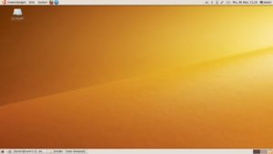 Abbildung 1: Der Gnome-2.28-Desktop von Ubuntu 9.10 "Karmic Koala".
