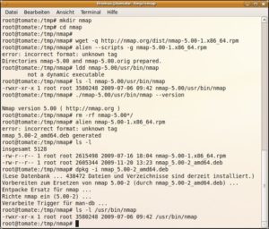 Abbildung 1: Nach dem Download geht es an die Testinstallation von Nmap.
