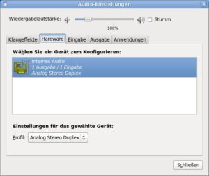 Abbildung 3: Das Gnome-Applet für die Lautstärkereglung hat einige Funktionen dazugelernt.