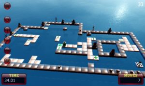 Eines von 30 Leveln des neuen Brukkon-Spiels.