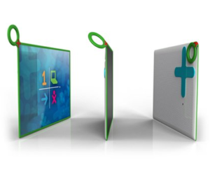 Studie des nächsten OLPC, der als Tablet im Vollplastikdesign kommen könnte. Quelle: Fuseproject.