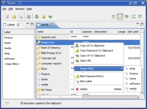 Sleutel beruht auf der Rich Client Platform von Eclipse und läuft damit auf vielen Betriebssystemen.