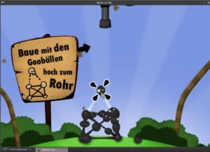 Abbildung 1: Die Markierungslinien helfen beim Zusammenbau der Goo-Bälle.