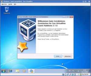 Abbildung 10: Die Installation der     <code srcset=